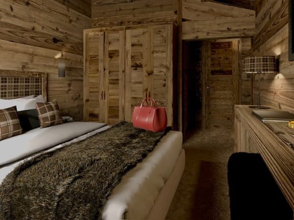 Vue d'une chambre du refuge - Chalets d’Anthouard - crest-Voland