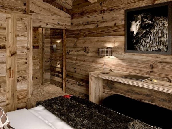 Vue d'une chambre du refuge - Chalets d’Anthouard - crest-Voland